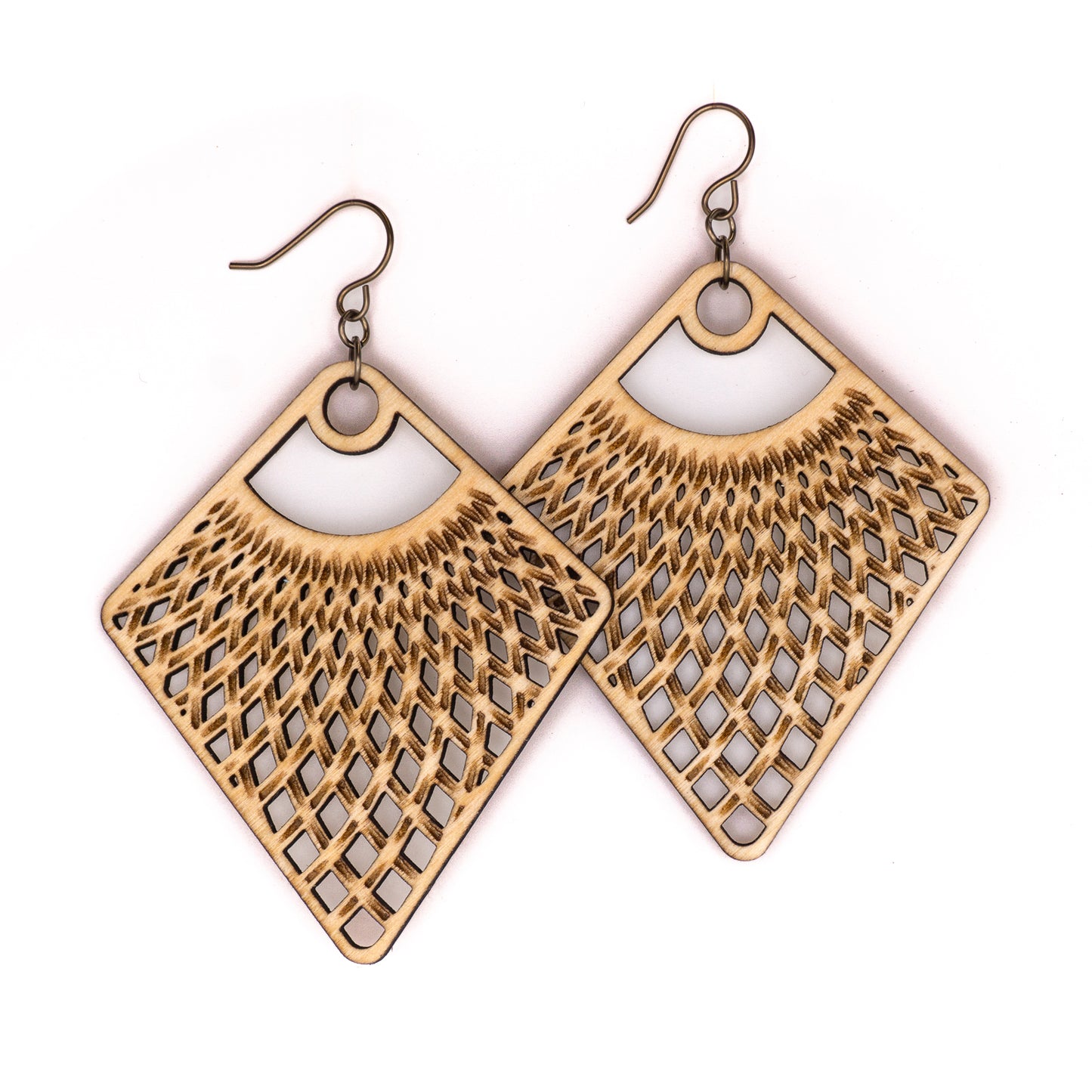 Diamond Weave Earrings