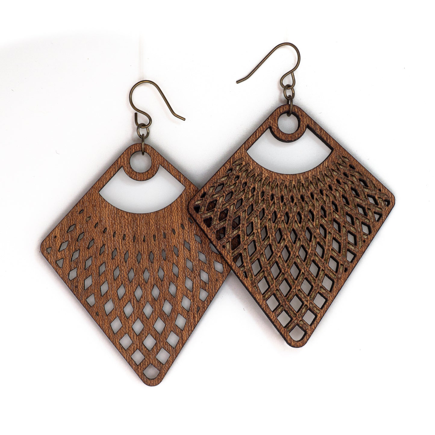Diamond Weave Earrings