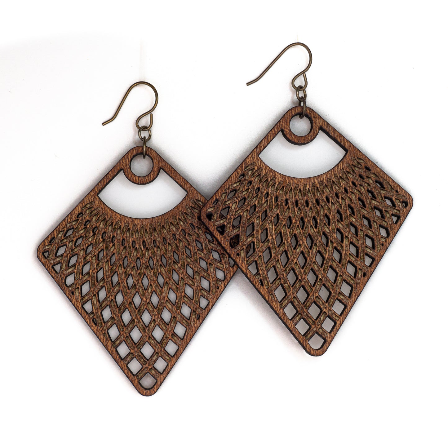 Diamond Weave Earrings
