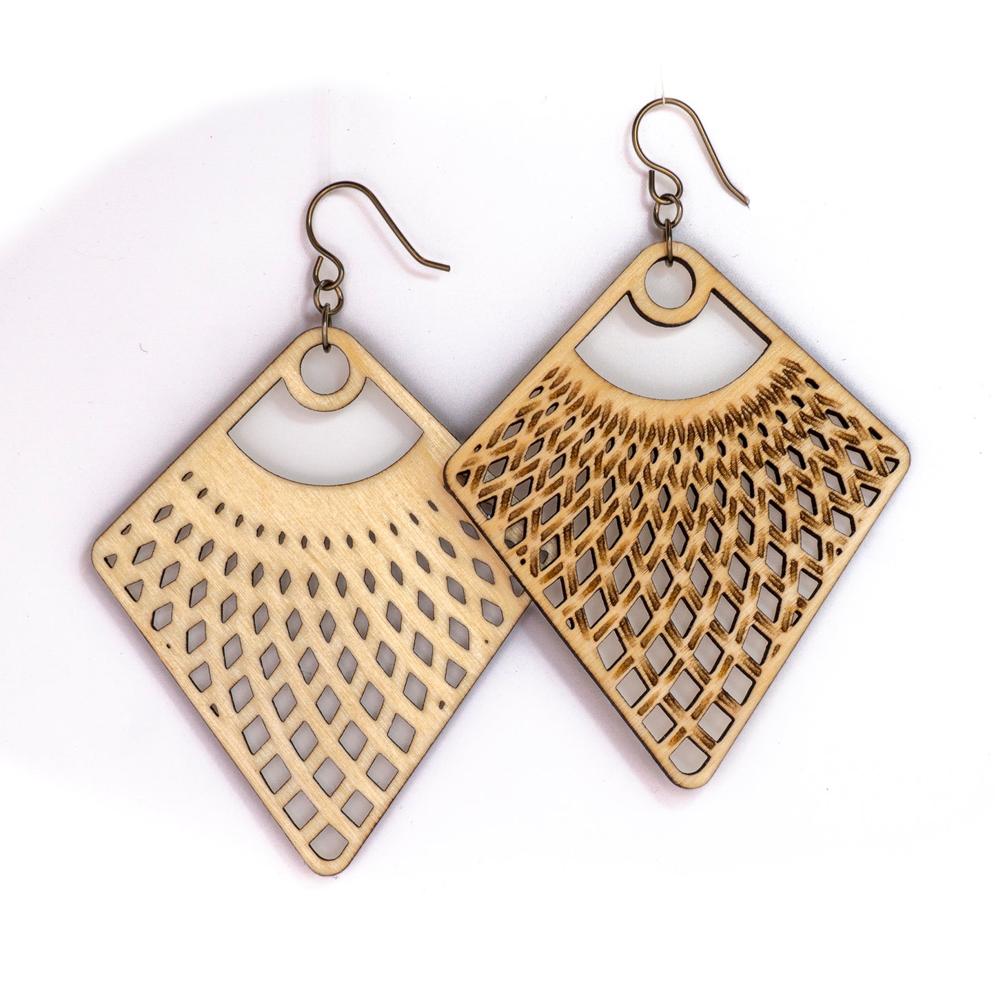 Diamond Weave Earrings