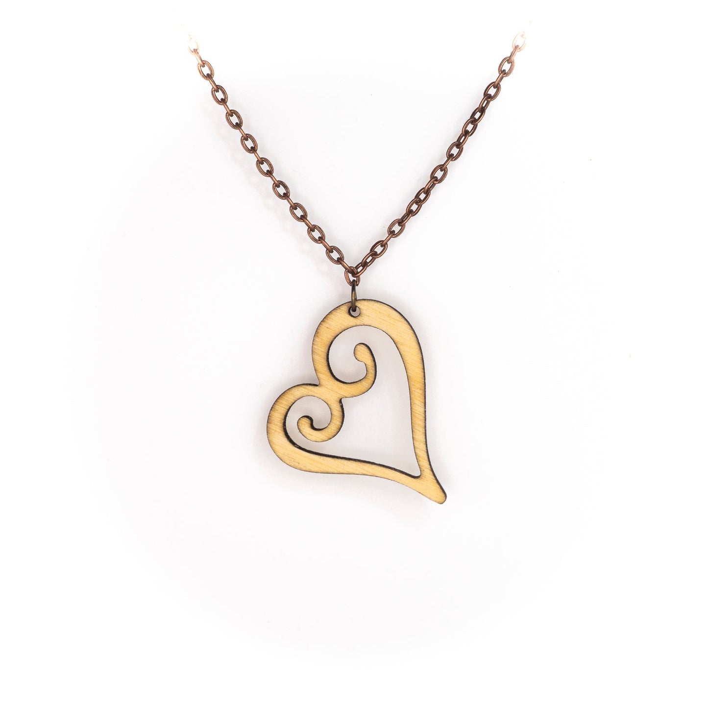 Single Heart Dangle Pendant