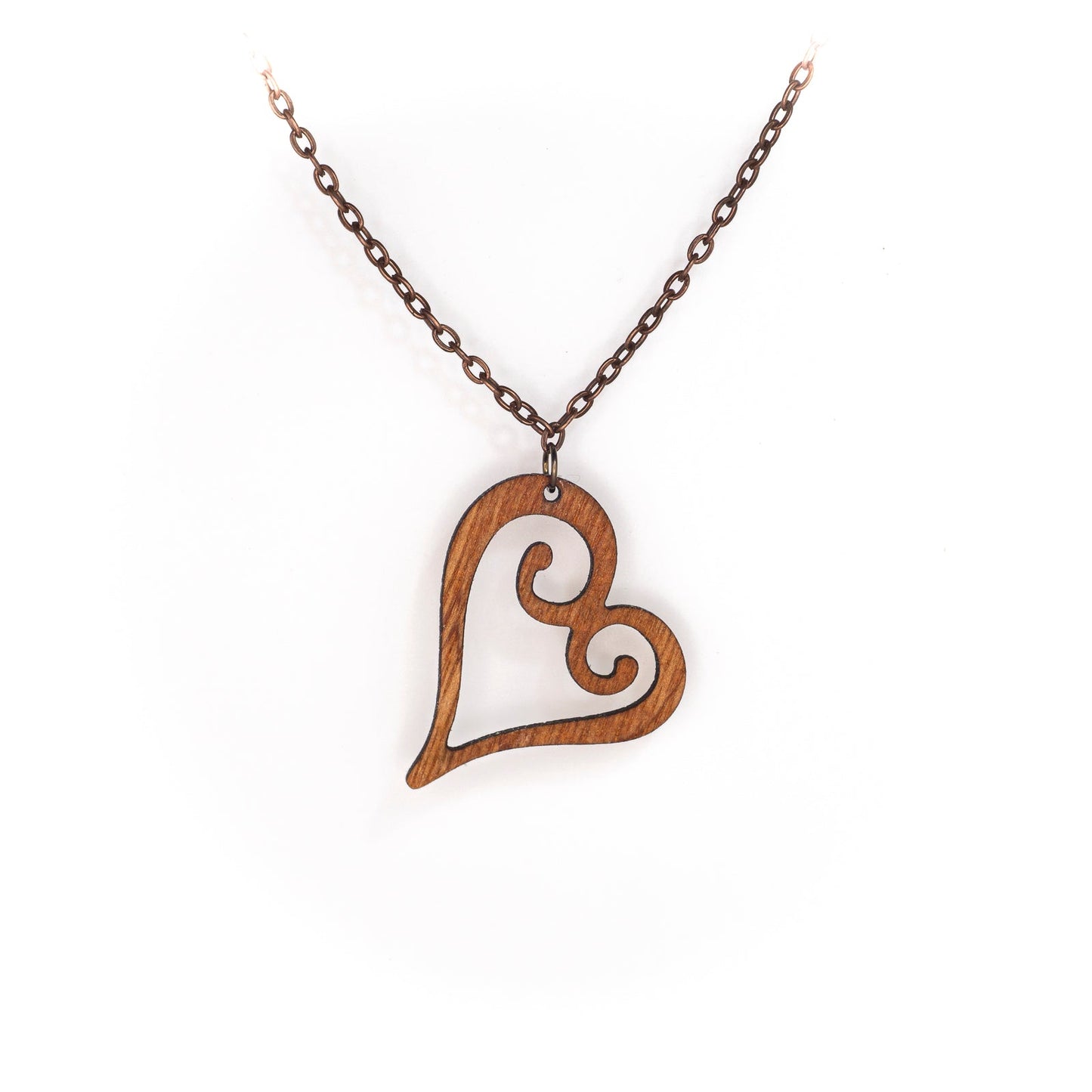 Single Heart Dangle Pendant